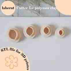 Mini Lemon polymer clay cutter