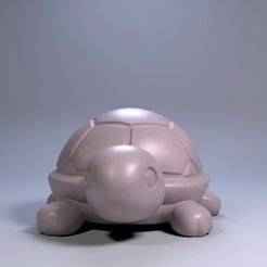 Mini Turtle Keychain | Cute 3D STL File for Animal Lovers, Printable Keychain Charm