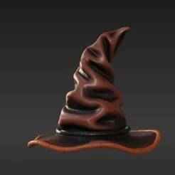 Miniature Wise Ceremonial Hat Keychain Charm - Detailed Vintage Magic Academy Artifact 3D Print