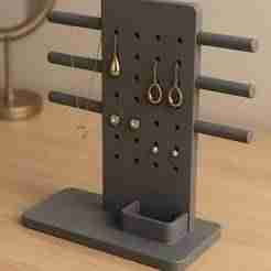 Minimalist Jewelry Organizer Stand