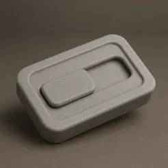Minimalist Slider Fidget Toy STL File for Stress Relief and Focus.