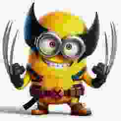 Minion as Wolverine STL Model