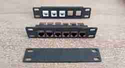 MiniRack 10-inch Blank Keystone Patch Panel