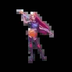 Mira Demon Hunters Kpop 3D Figure - Collectible STL Model