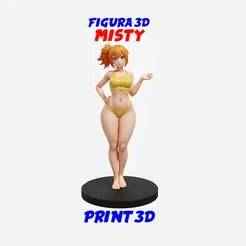 MISTY - SCULPTURE OF THE LEADER OF THE KANTO REGION - POKEMON