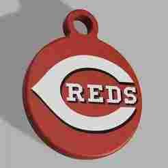 MLB - Cincinnati Reds Keyring