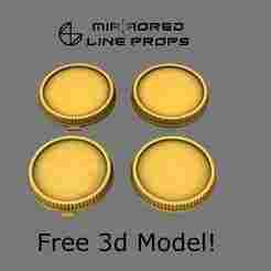 MMPR Morpher Power Coin Template - Make your own!