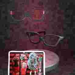Monster High Deluxe Fashion (My wardrobe and I) Ghoulia Yelps doll glasses replacement