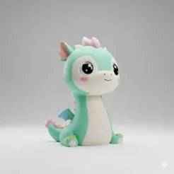 monster lake nes - chibi cute kawaii, kids decoration, candles, candies