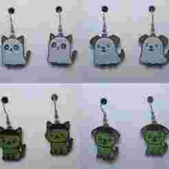 Monster Mix Earrings & Keychains #2 – Halloween Pet Outfits (No AMS Needed)