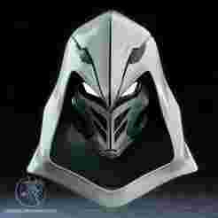 Moon Knight Marvel Rivals Helmet 3D Printer STL File