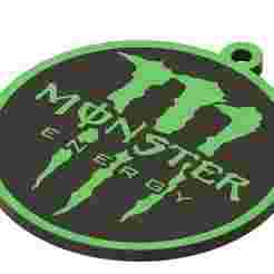 MULTICOLOR MONSTER KEYCHAINS