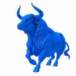 muscular bull / Bodybuilder Taurus / Golden Bull / Bull Head / bull / bull stl