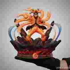Naruto - Nine Tails Mode - 3D Print Model
