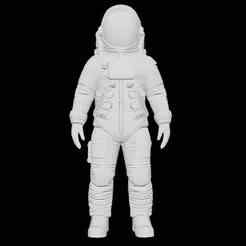 NASA Astronaut Space Suit 3D Model