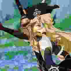 Navia Genshin Impact axe