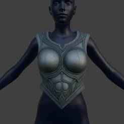 Necromongers Female Chest Armor