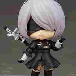 NieR Automata - Nendoroid NieR Automata 2B (YoRHa No.2 Type B) Figure