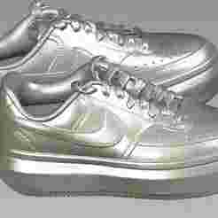 Nike Court Vision Alta 3D Model - Realistic 3D Scan for Printing or Rendering