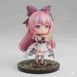 nikki photographer - infinity nikki - video game (chibi)