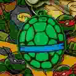 ninja turtle keychain