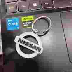 Nissan Logo Keychain