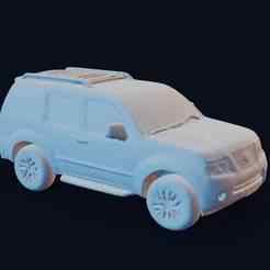 Nissan Pathfinder – Easy Print STL, 2010 SUV Model