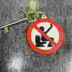 No SELFIE in the bathroom