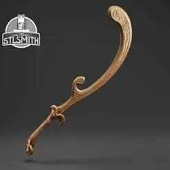 Nox Flowing Sword Elden Ring Life Size Prop STL
