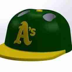 Oakland A's Baseball Cap Desk Organizer