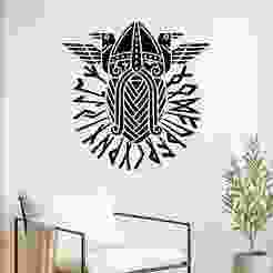 Odin Viking - Wall Art Multicolor