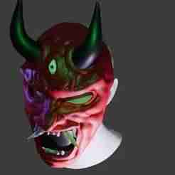 🏮 Oni Mask: The Face of Dread 🔥