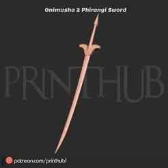 Onimusha 2 – Phirangi Sword – 3D Printable Cosplay Prop STL