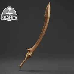 Onyx Lord's Greatsword Elden Ring Life Size Prop STL