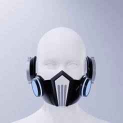 Ortho Shroud Mask and Headphone for cosplay