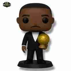 Ousmane Dembele Ballon Dor Chibi Figure 3D Model