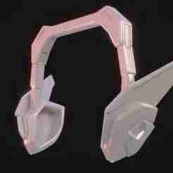 Overwatch 2 - DVA Headset - Cosplay 3D Print Prop