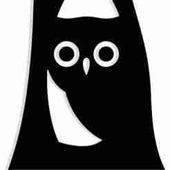 owl peeking out from a hollow tree 2 - 2D/3D Wall Art STL+SVG For CNC Router, Plasma, Waterjet, Laser & 3D Printer