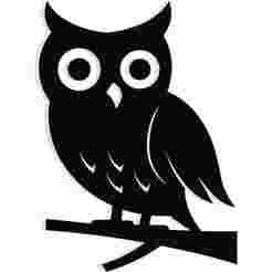 owl with wide eyes sitting on a branch 1 - 2D/3D Wall Art STL+SVG For CNC Router, Plasma, Waterjet, Laser & 3D Printer