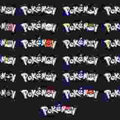 Pack of 25 Pokémon Pokéball Keychains