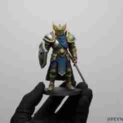 Paladin - Free Fantasy 3D Model for Printing