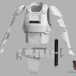 Patrol Trooper Armor Han Solo Star Wars Cosplay 1:1 Replica