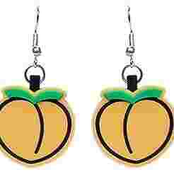 Peach Earrings