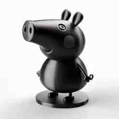Peppa Pig Showpiece 3D Print – Cute Cartoon Figurine