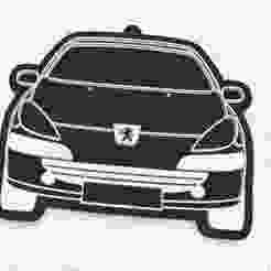 Peugeot 307 Front Keychain : Keychain