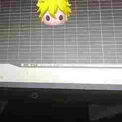 phone holder key ring of meliodas of the seven deadly sins