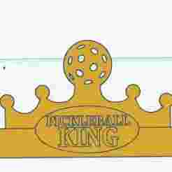pickleball king crown