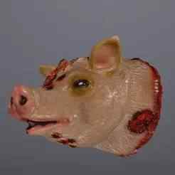 Pig Head Halloween / Birthdays