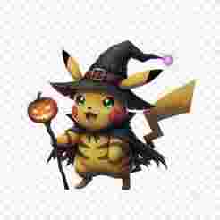 Pikachu witch costume