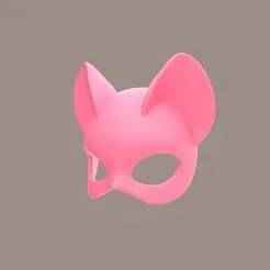 Pink Cat Mask